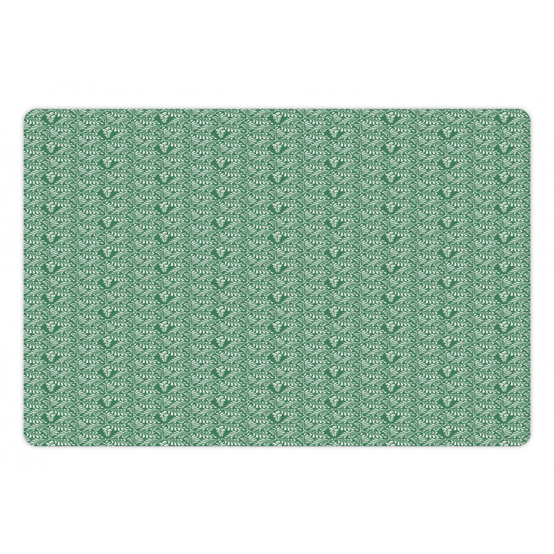 Eastern Leaves Pet Mat