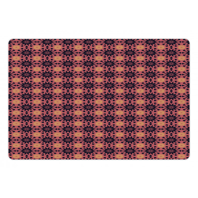 Sun Inspired Motif Pet Mat