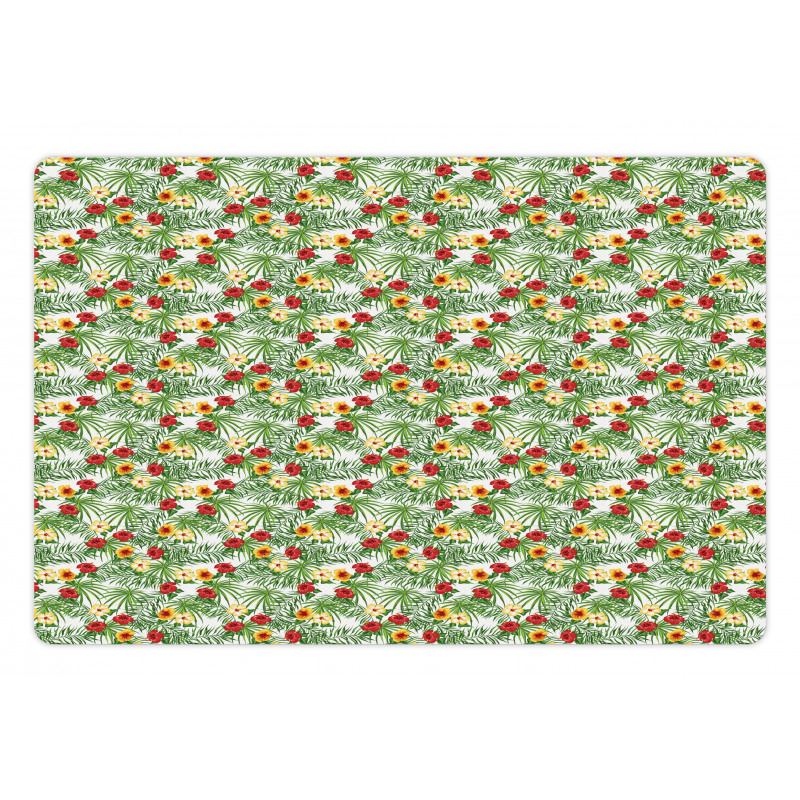 Tropical Climate Floral Pet Mat