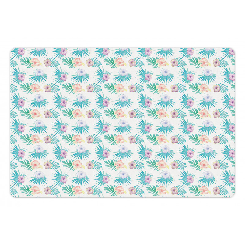 Summer Botanic Blossoms Pet Mat