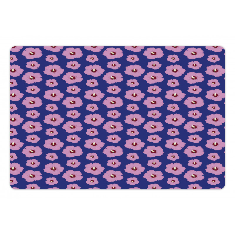 Rhythmic Vibrant Floral Pet Mat