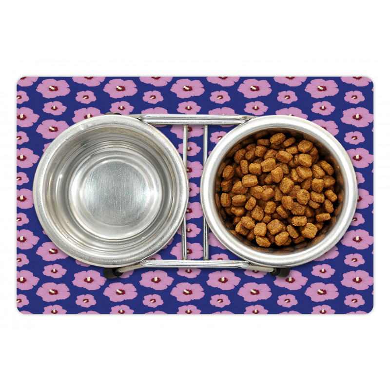 Rhythmic Vibrant Floral Pet Mat