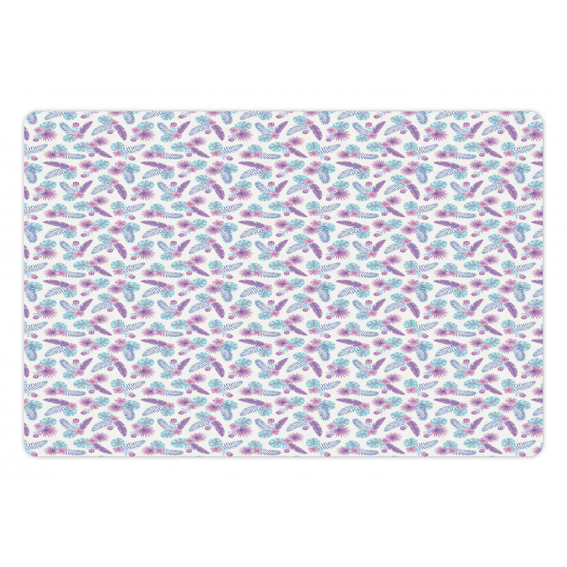 Tropical Botany Branches Pet Mat