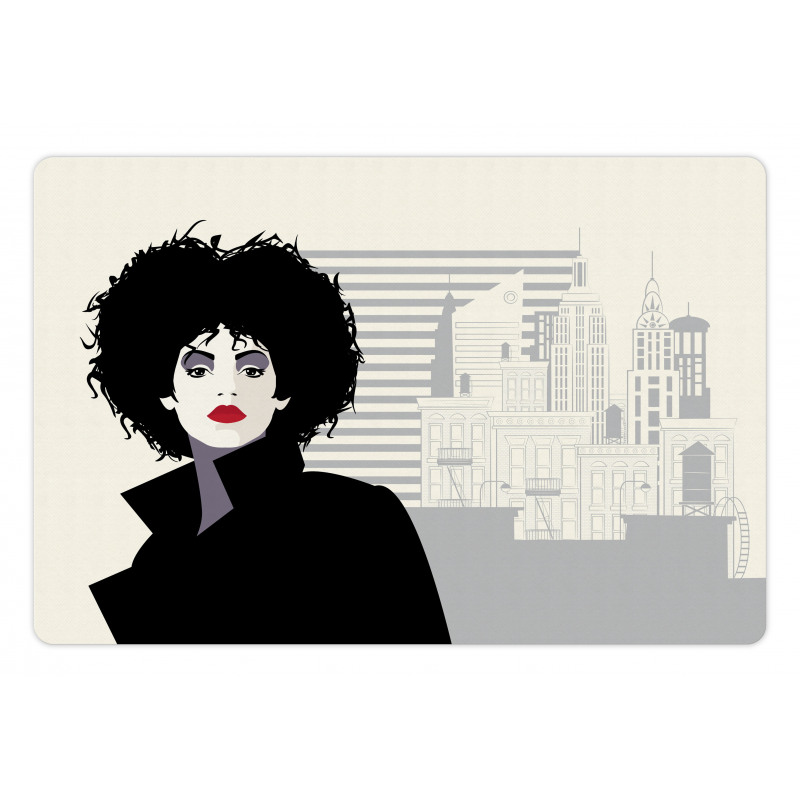 Modern Lady and City Pet Mat