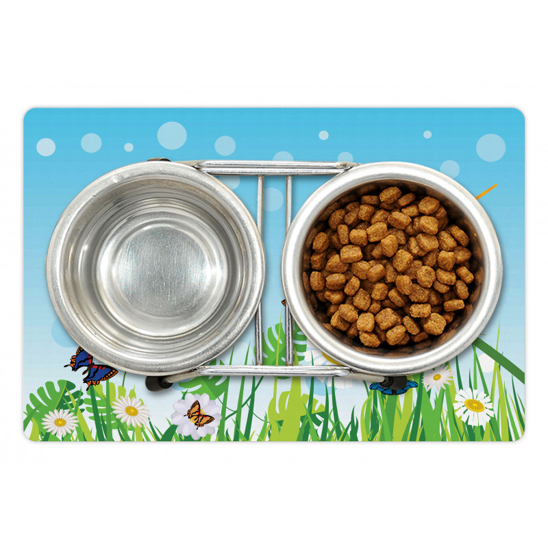 Sunny Grassland Pet Mat