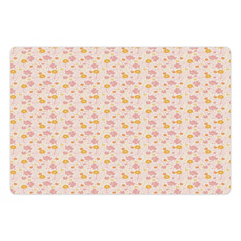 Ladybugs Polka Dots Pet Mat