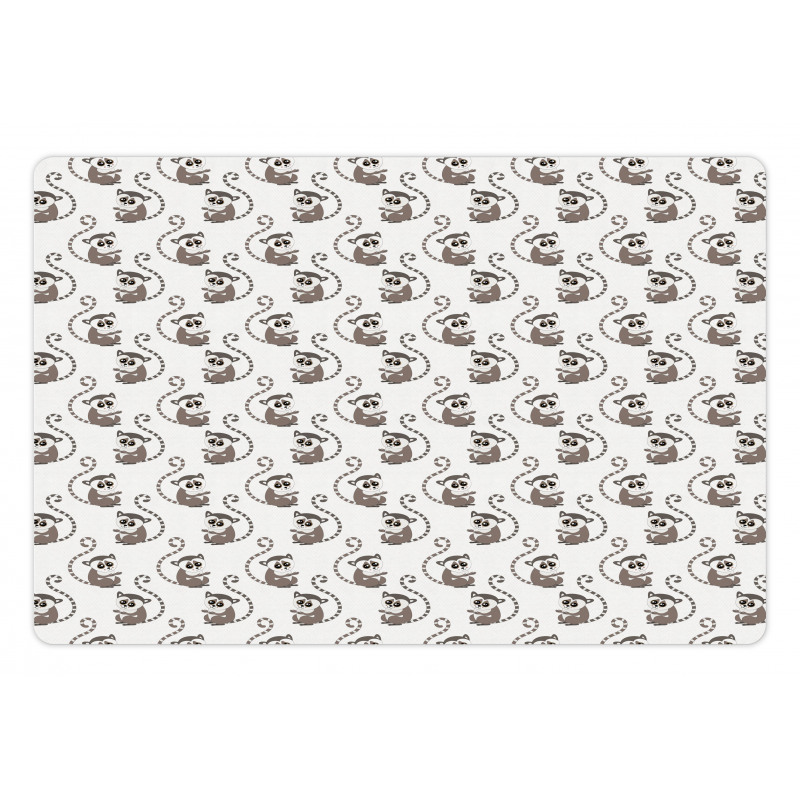 Funny Baby Monkey Cartoon Pet Mat