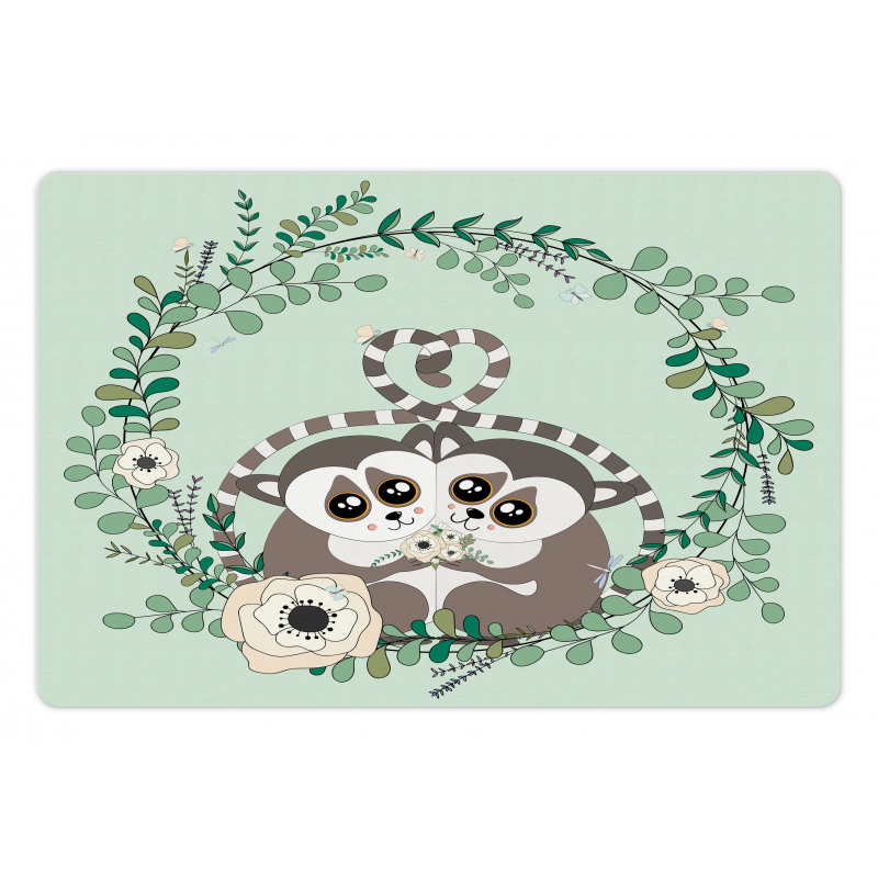 Exotic Wild Monkey Botanical Pet Mat