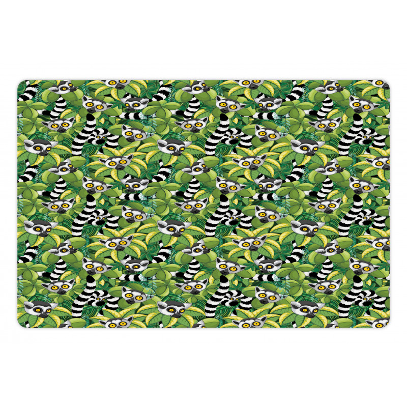 Exotic Jungle Monkey Graphic Pet Mat