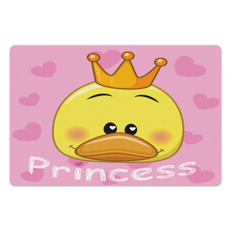 Princess Duck with Tiara Pet Mat