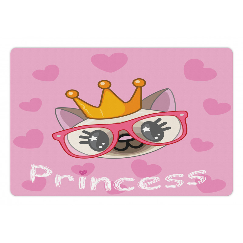 Happy Princess Cat Pet Mat