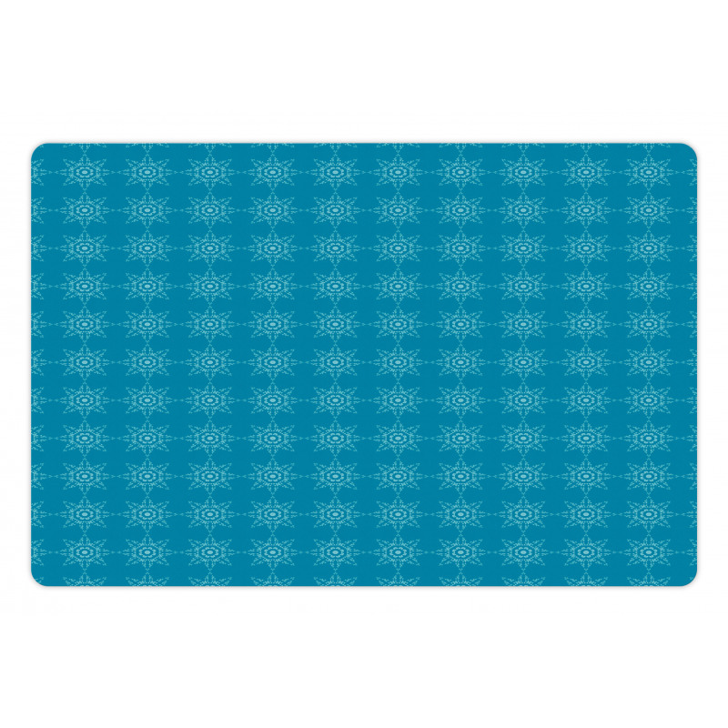 Geometric Stars Shapes Art Pet Mat