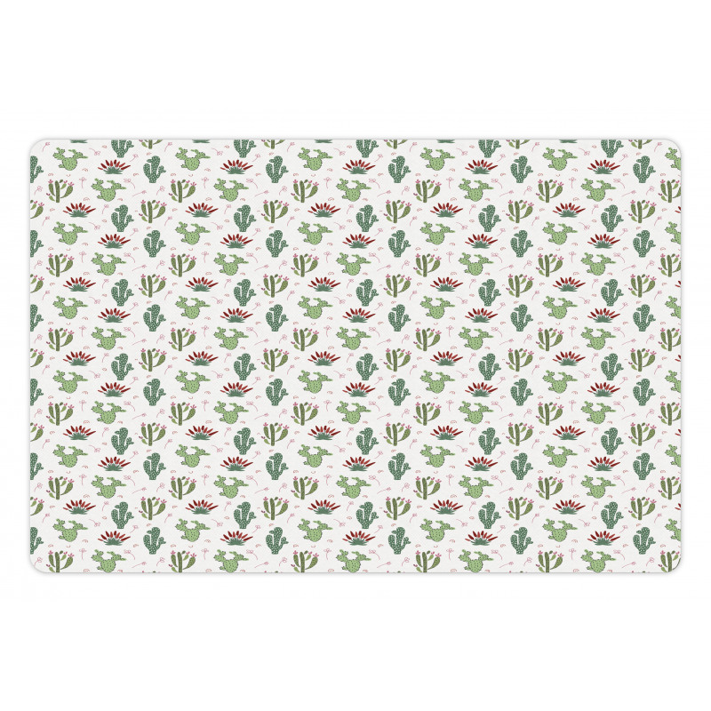 Prickle Desert Plants Flower Pet Mat