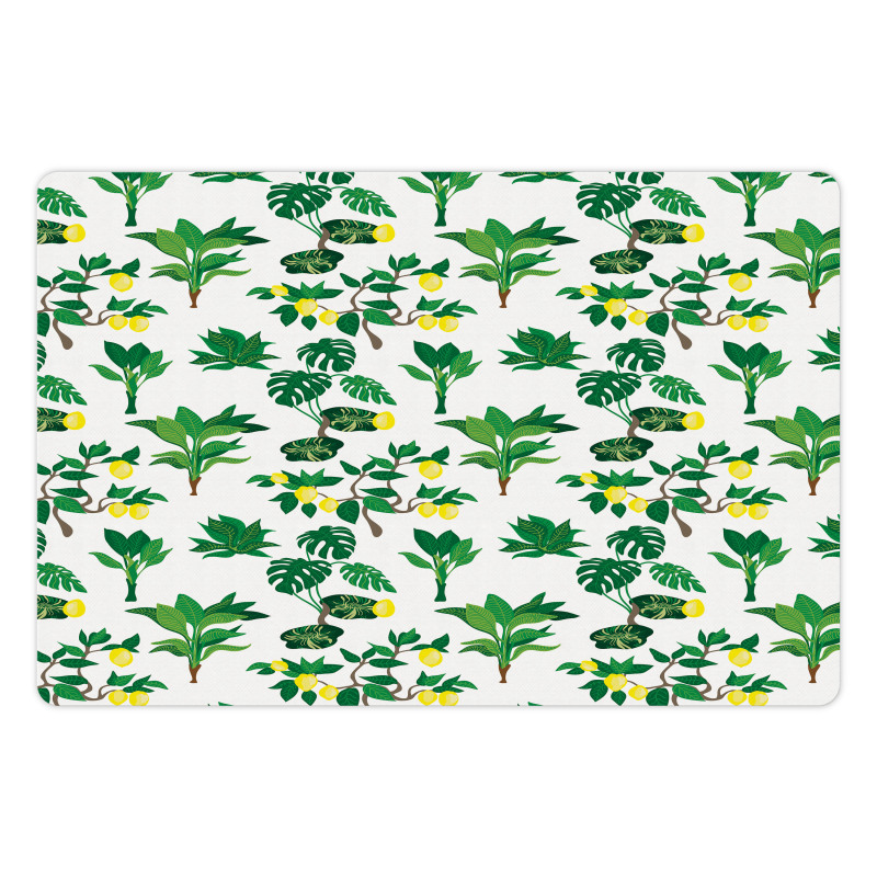 Tropical Citrus Blossoms Pet Mat