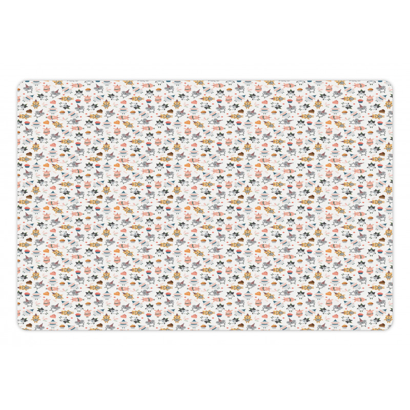 Celebrating Animals Pet Mat