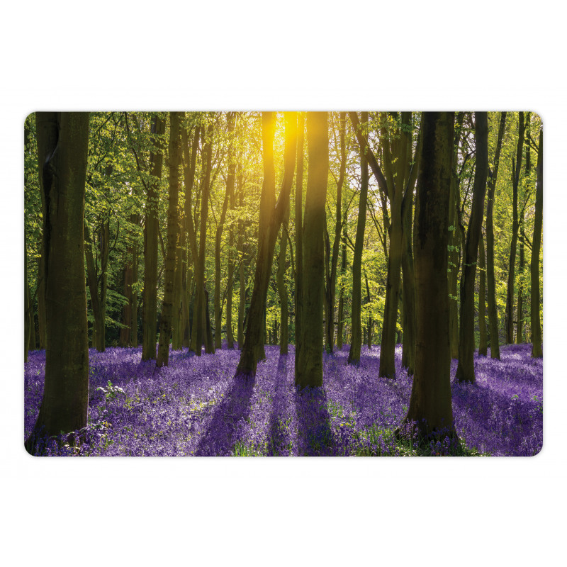 Bluebell Blossoms Pet Mat