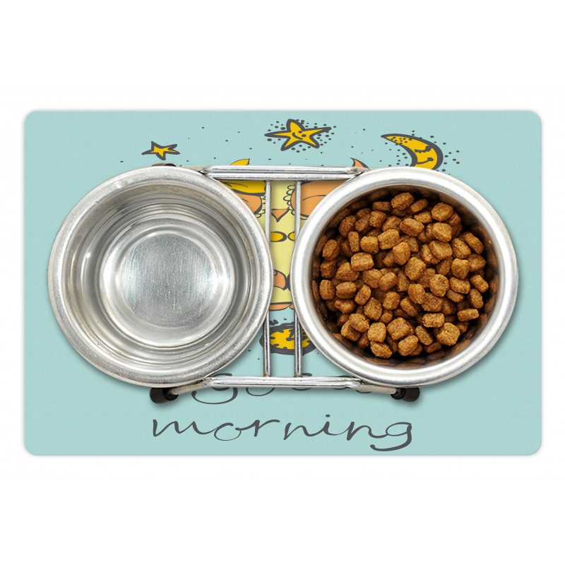 Morning Wake up Time Pet Mat