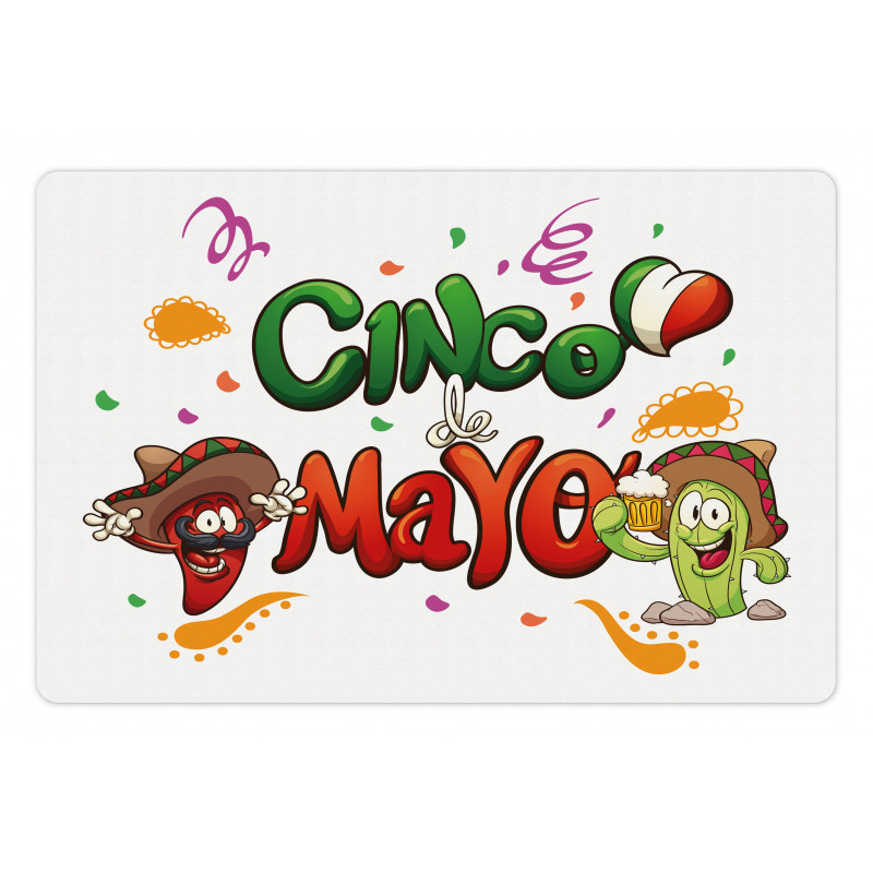 Mexican Cartoon Pet Mat