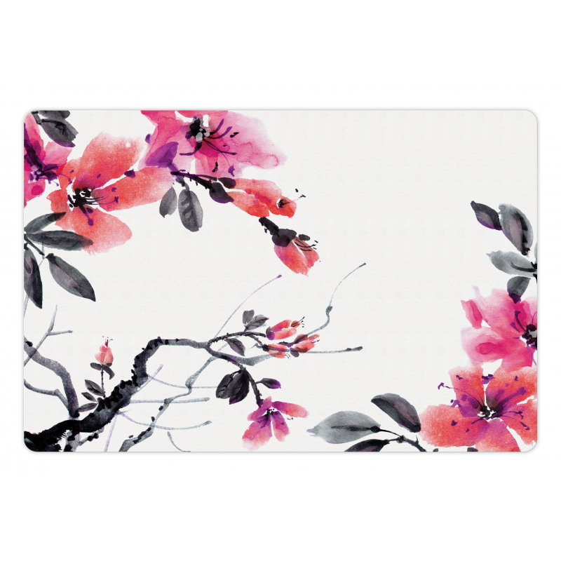 Spring Time Blooms Pet Mat