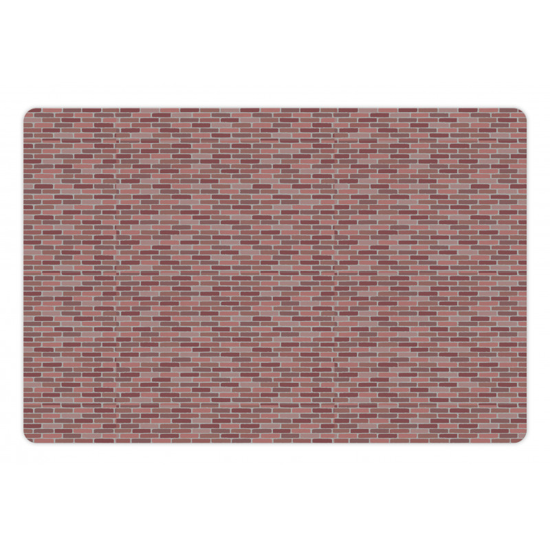 Stacked Stonework Pattern Pet Mat