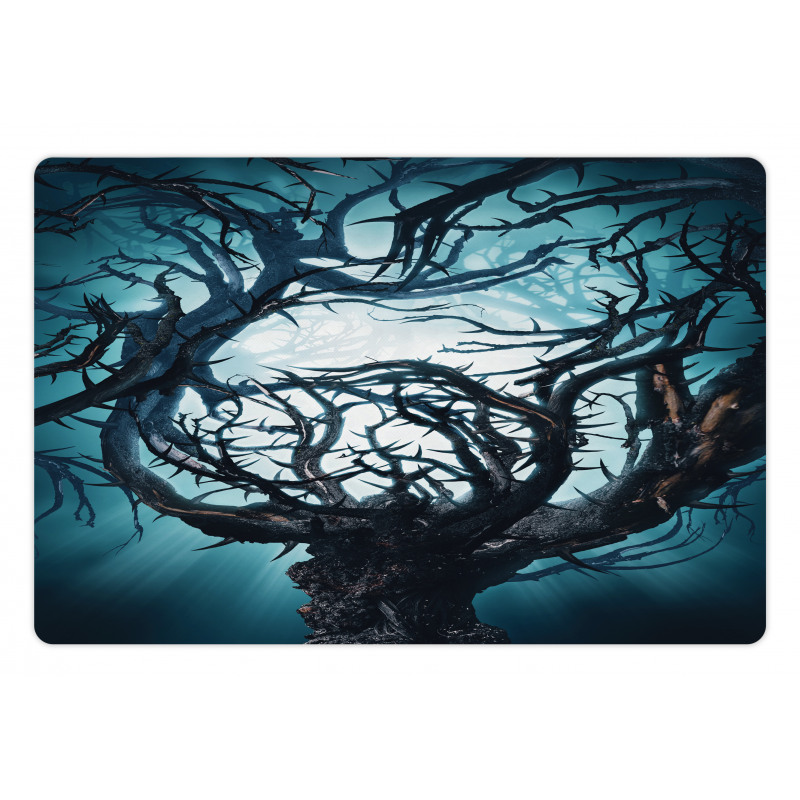 Night Big Mystic Tree Pet Mat