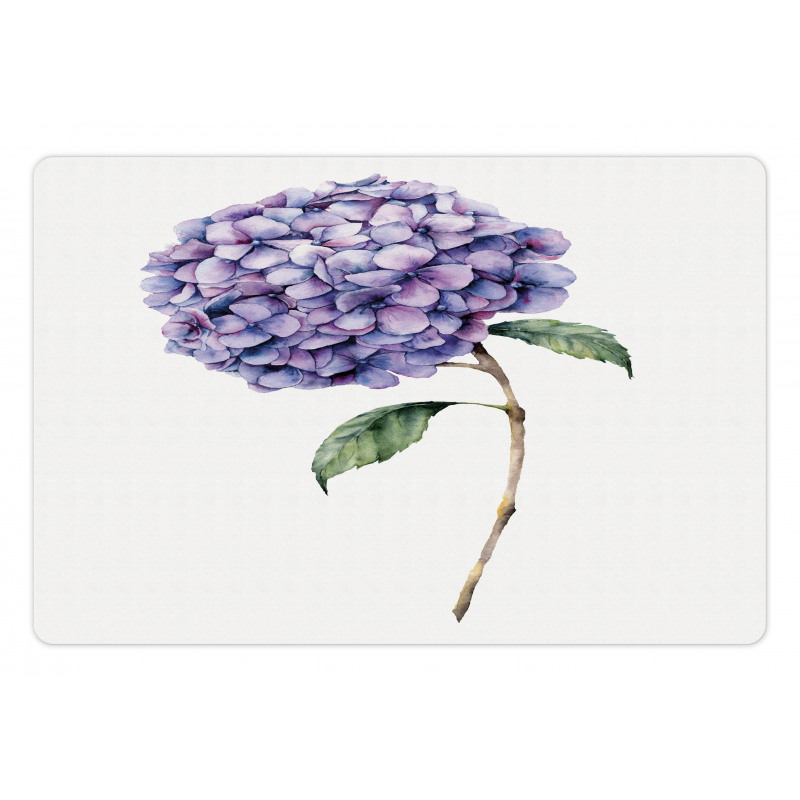 Fine Art Paint of Flower Pet Mat