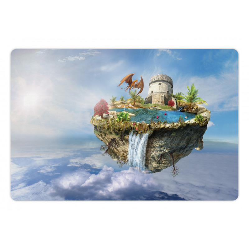 Dragon Castle Tower Pet Mat