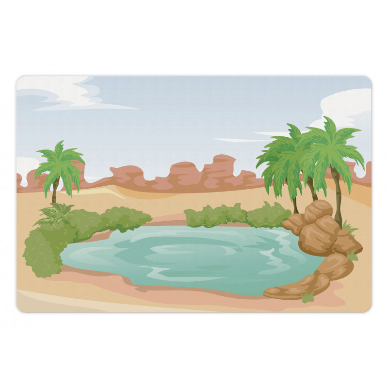 Scenic Eastern Sahara Vibes Pet Mat