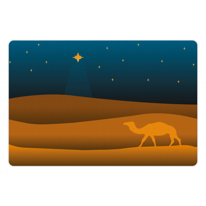 Sand Dunes Starry Night Sky Pet Mat