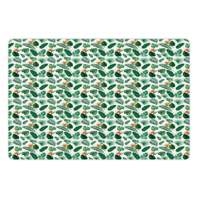 Jungle Flora Foliage Pet Mat