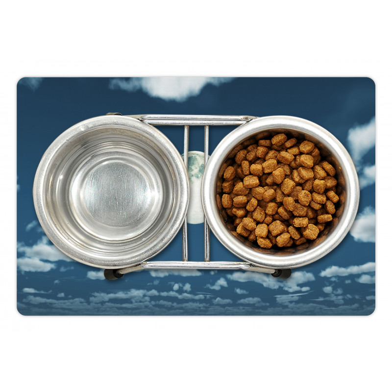 Fluffy Clouds Scattered Pet Mat