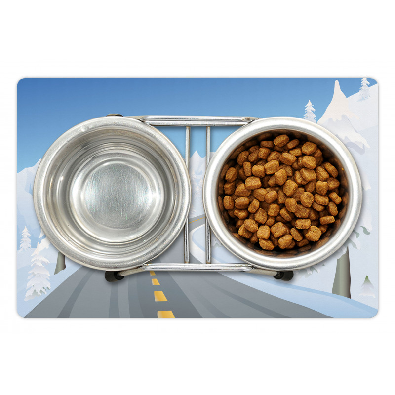 Road into the Mountains Pet Mat