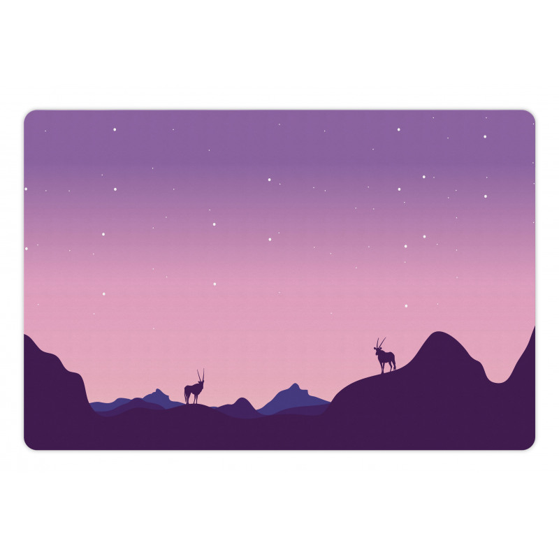 Animals Hill Ombre Night Pet Mat