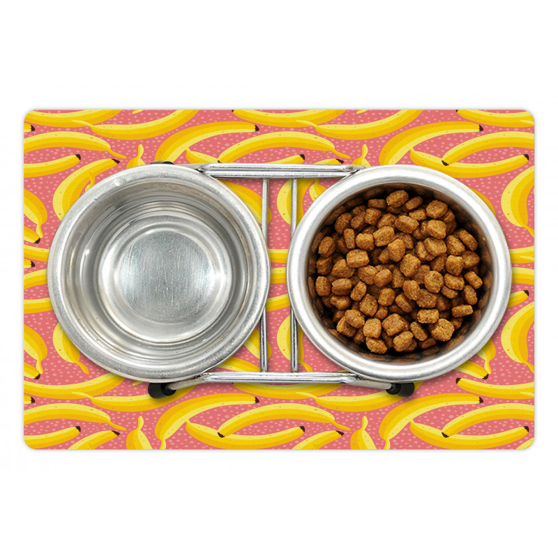 Exotic Fruits and Polka Dots Pet Mat