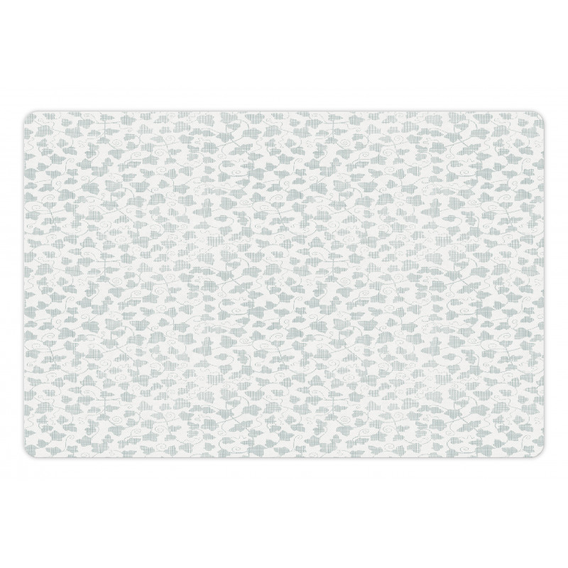 Grape Leaf Ivy Pastel Tones Pet Mat