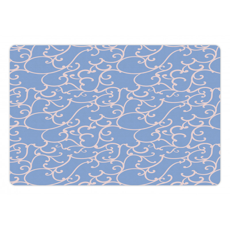 Rhythmic Curvy Branches Pet Mat