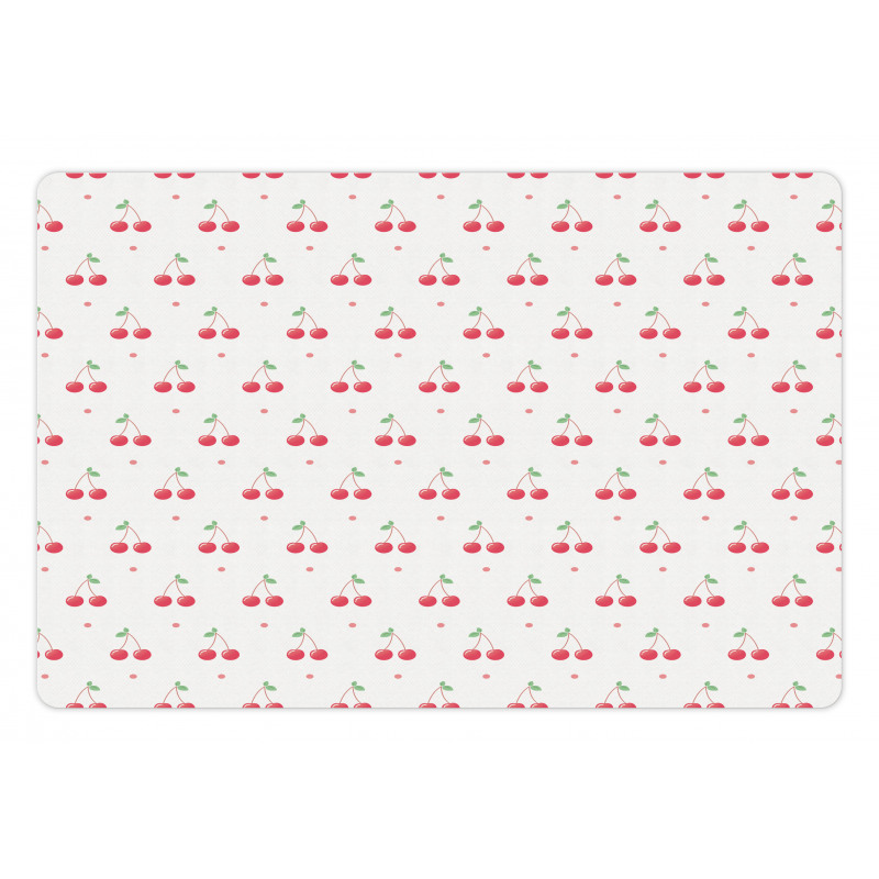 Summer Fruit and Polka Dot Pet Mat