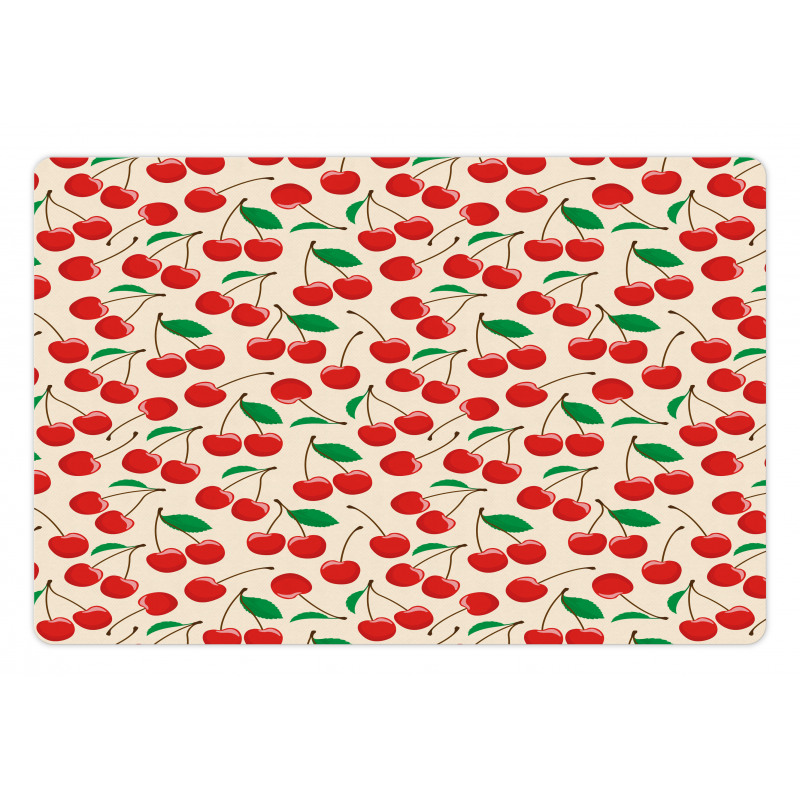 Healthy Summer Fruit Pattern Pet Mat