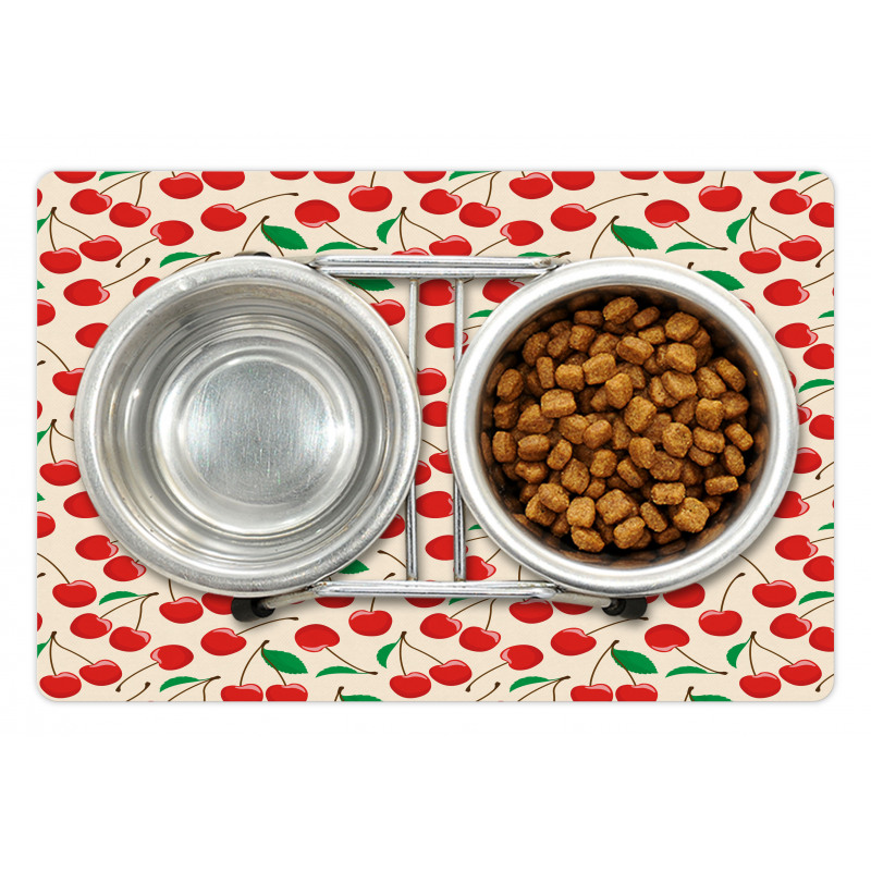 Healthy Summer Fruit Pattern Pet Mat