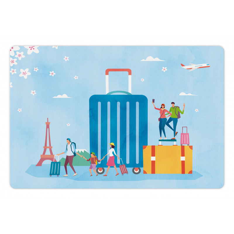 Families Off to a Vacation Pet Mat