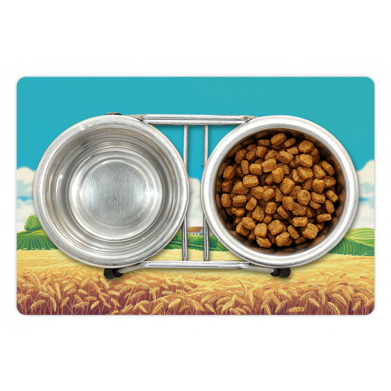 Countryside Wheat Field Pet Mat