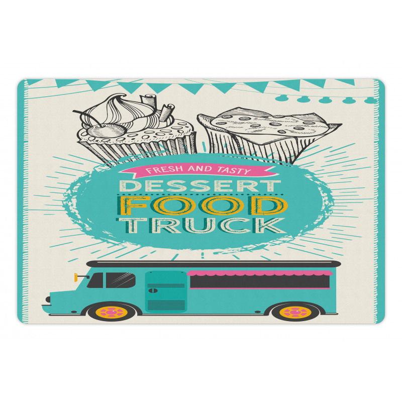 Street Dessert Food Pet Mat