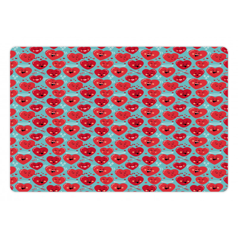 Smiling Hearts Pet Mat