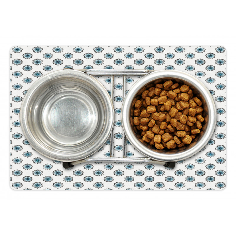 Circular Shaped Herbs Pet Mat