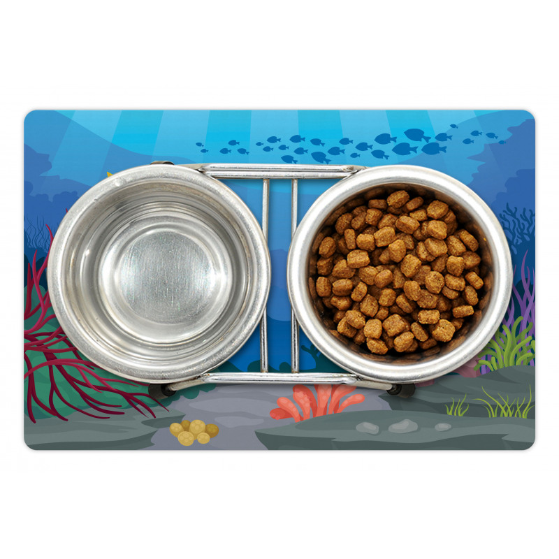 Oceanic Seaweed Seascape Pet Mat