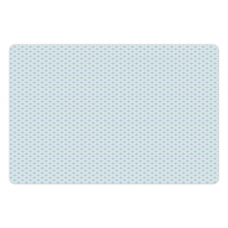 Aqua Tone Silhouettes Pet Mat