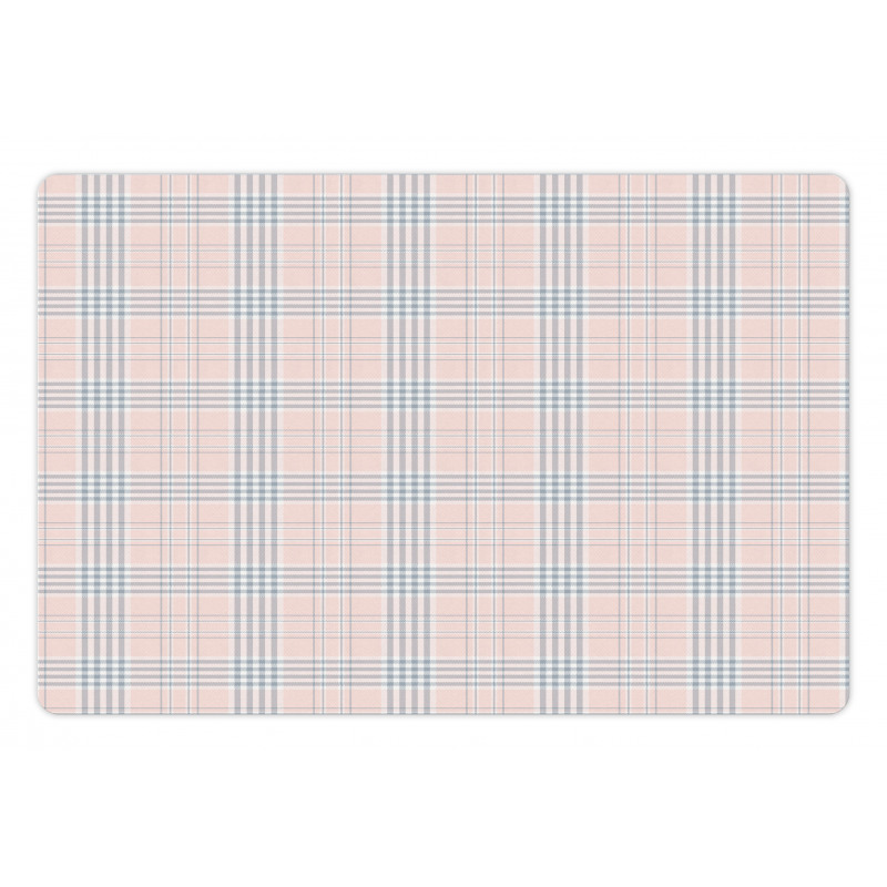 Simple Stripes Squares Pet Mat