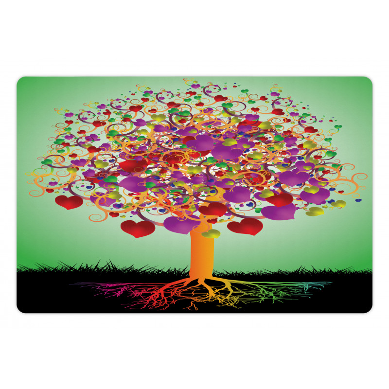 Magic Love Tree Heart Pet Mat