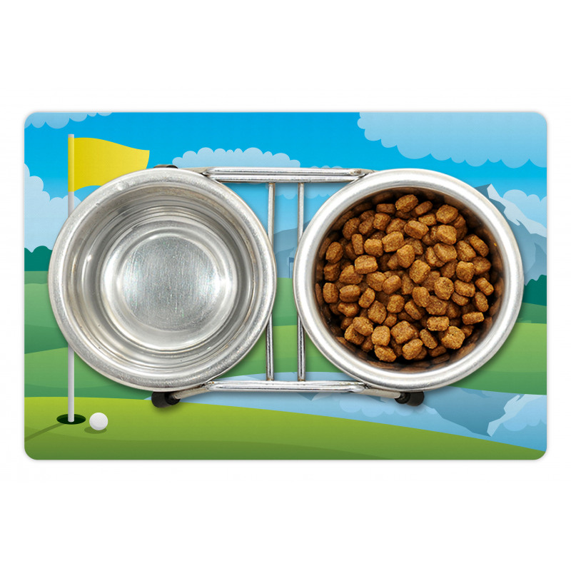 Golfing Field Pet Mat