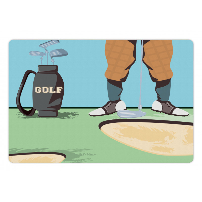 Golfer and Lofter Pet Mat